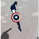 Illustration for article titled Pop Art Posters Starring Mod And Minimalist Superheroes